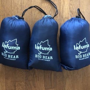 🏕 3 x Lafuma camping pillows
